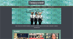 Desktop Screenshot of forsoegsstationen.dk